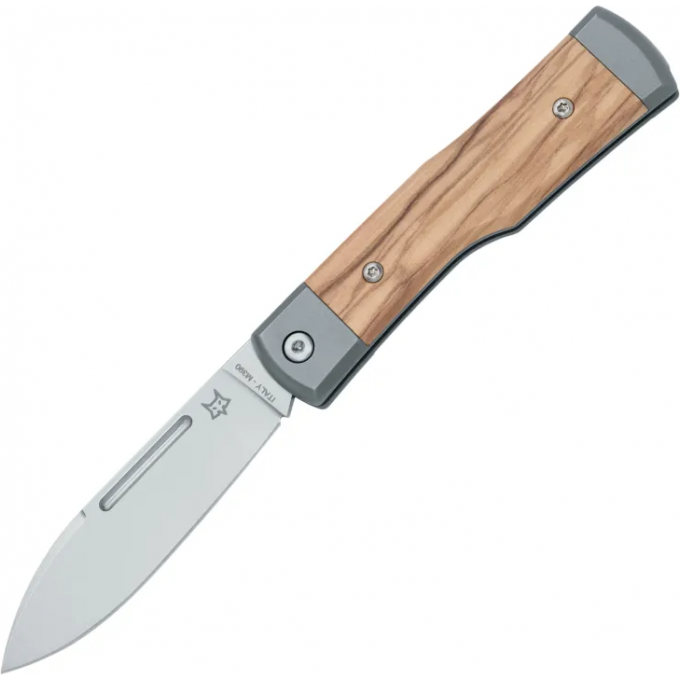 Нож складной FOX KNIVES GUNSTOCK титан/олива FFX-558 OL