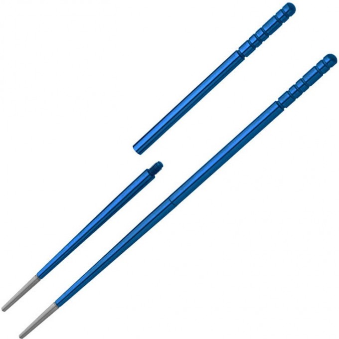 Разборные палочки для суши FOX KNIVES DUE CIGNI BLUE TITANIUM F2C 1200 BL